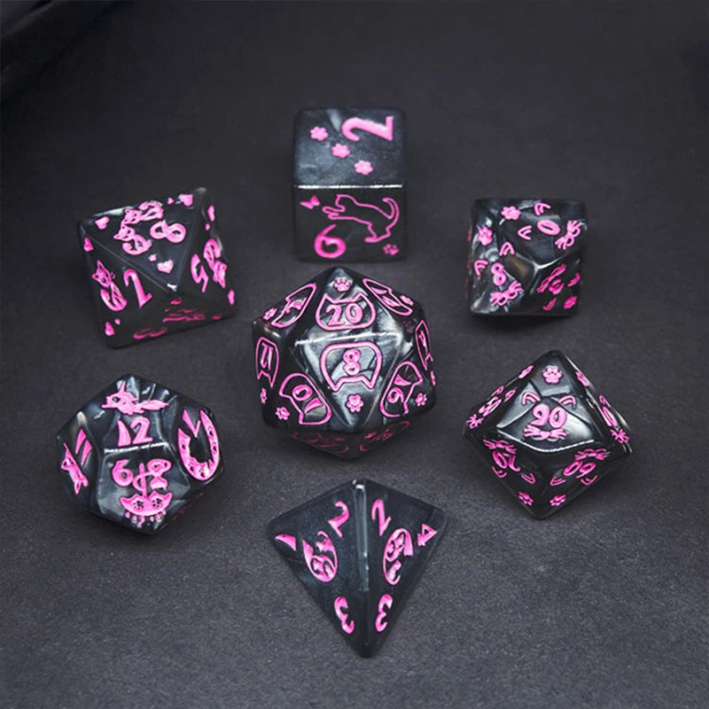 Midnight Mischief Dice Set
