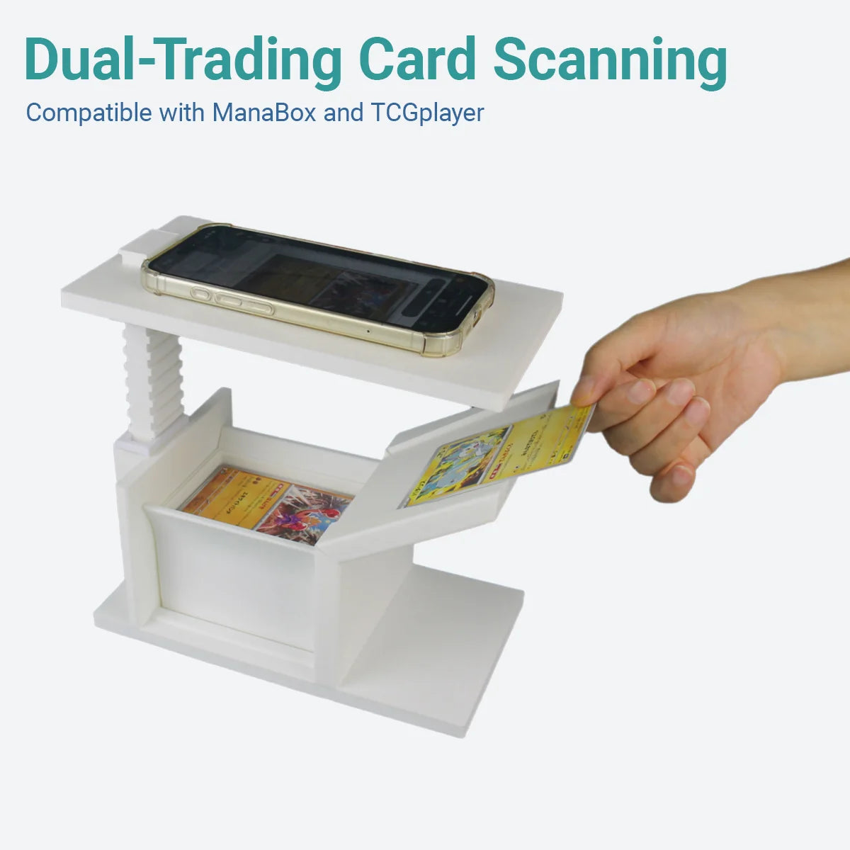TCG Card Scanner Stand – Compatible with ManaBox