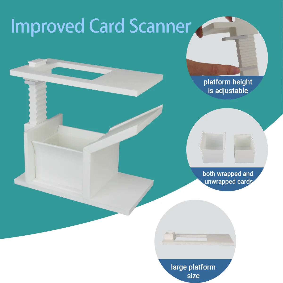 TCG Card Scanner Stand – Compatible with ManaBox