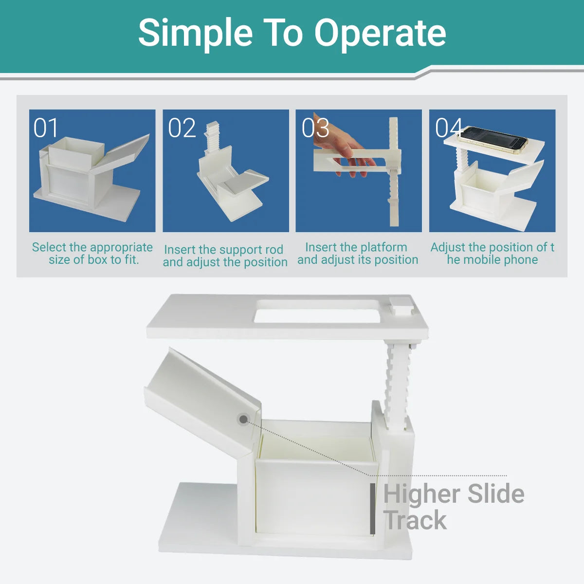 TCG Card Scanner Stand – Compatible with ManaBox