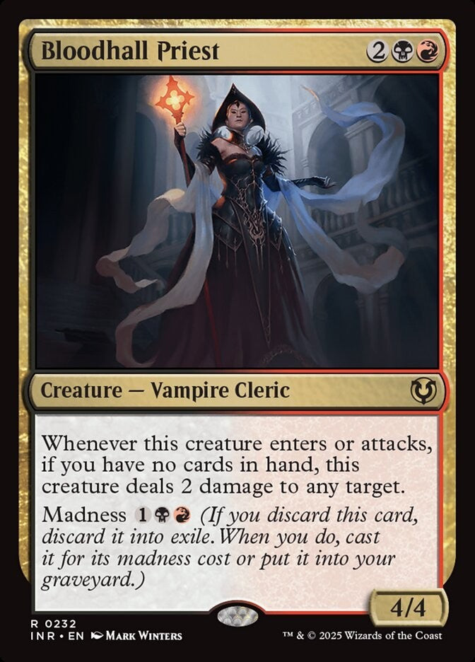 [NM] Bloodhall Priest - Foil