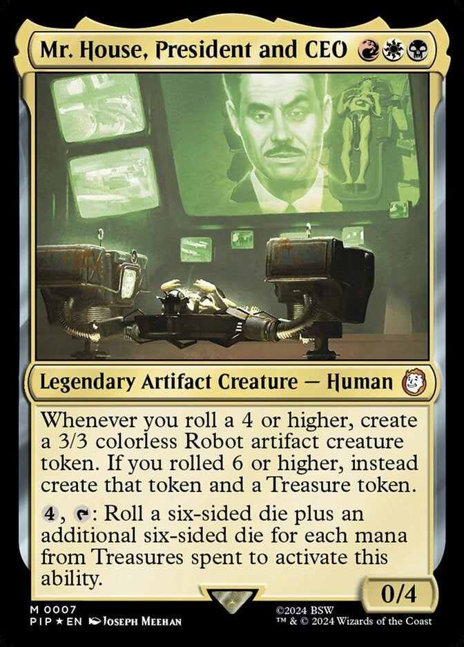 [NM] Mr. House, President and CEO - Foil