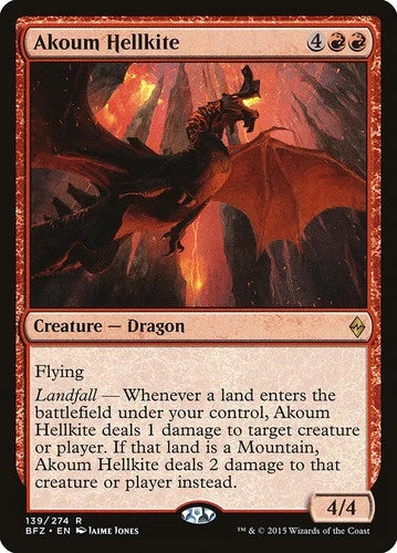 Akoum Hellkite - [NM]