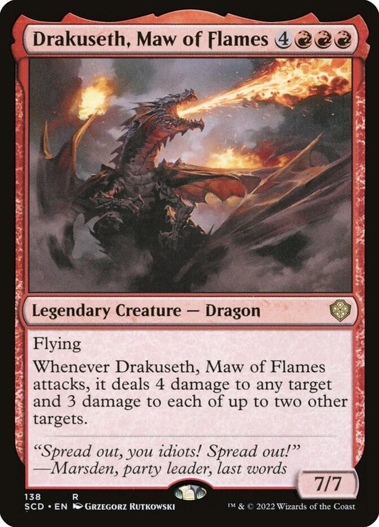 Drakuseth, Maw of Flames - [NM]
