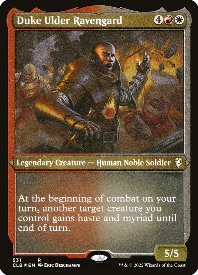 [NM] Duke Ulder Ravengard - Etched Foil