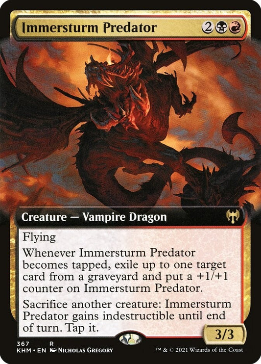 Immersturm Predator - [NM] - Foil Borderless