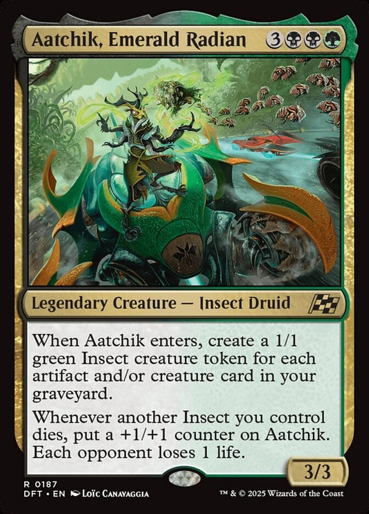 Aatchik, Emerald Radian - [NM] - Foil