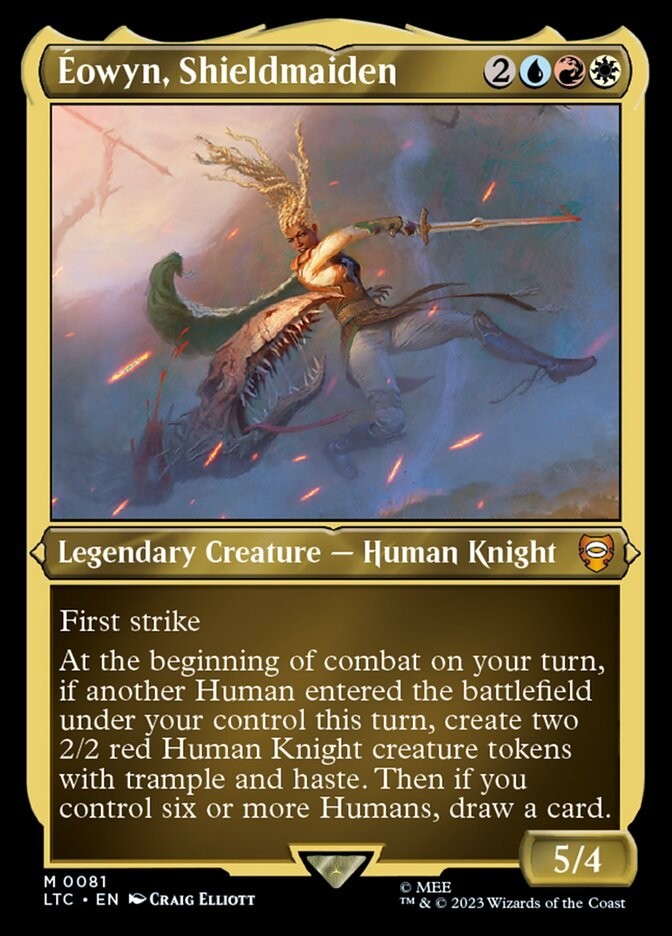 [NM] Éowyn, Shieldmaiden - Etched Foil