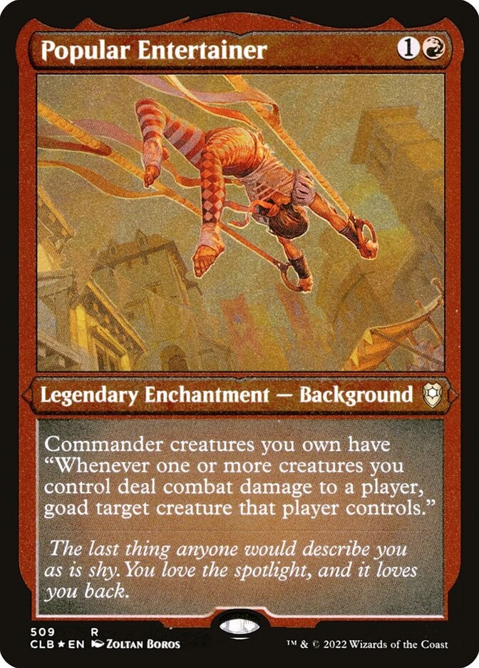 Popular Entertainer - [NM] - Etched Foil