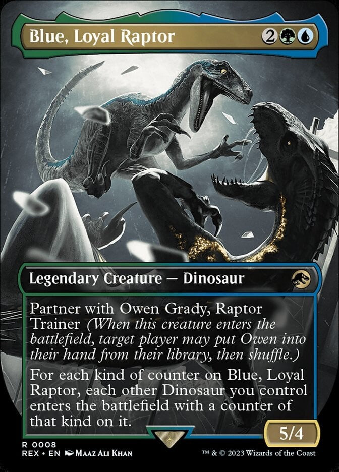Blue, Loyal Raptor - [NM]