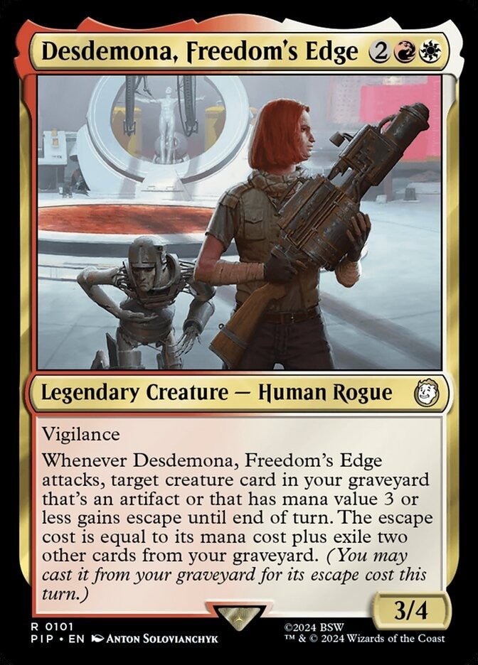Desdemona, Freedom's Edge - [NM]
