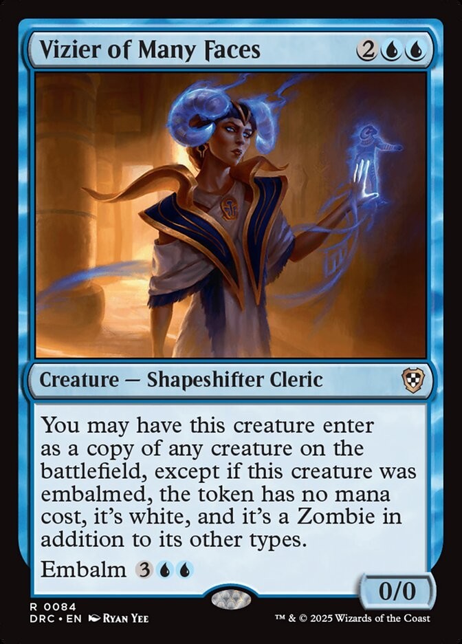 Vizier of Many Faces - [NM]
