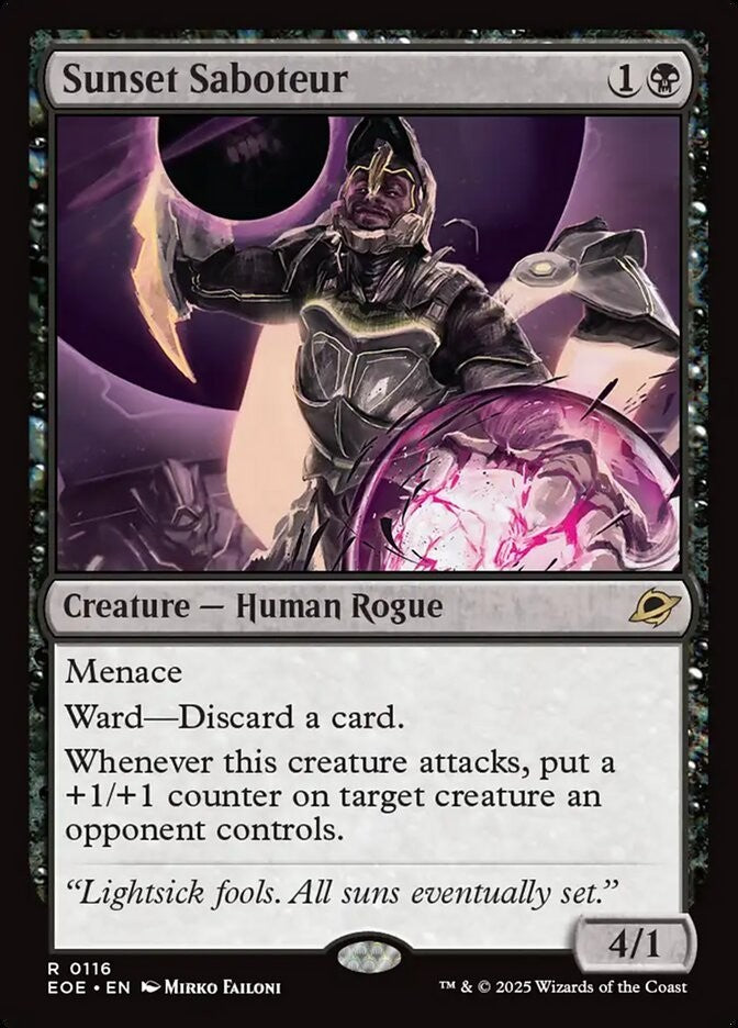 Sunset Saboteur - [NM]