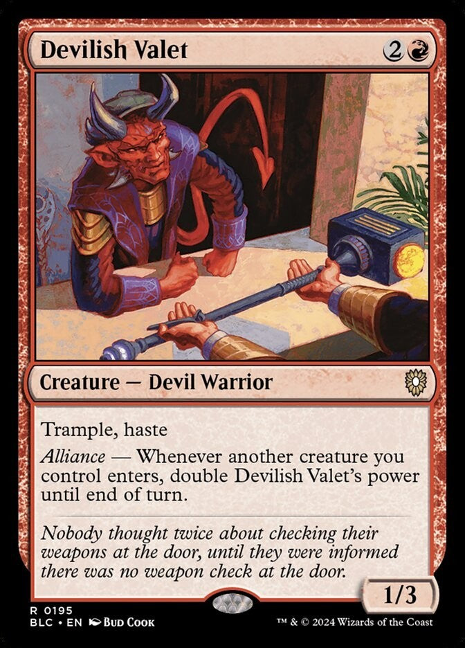Devilish Valet - [NM]