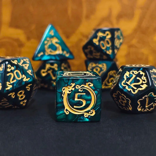 Dragon's Embrace Dice Set