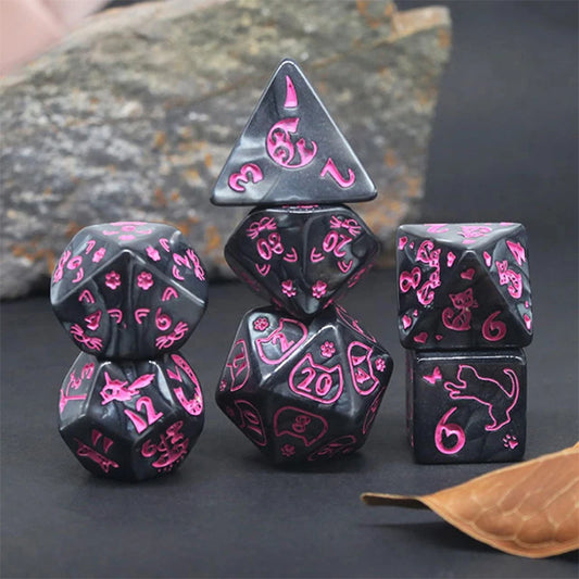 Midnight Mischief Dice Set