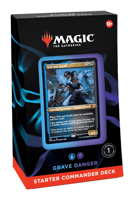 Magic the Gathering Grave Danger Starter Commander Deck