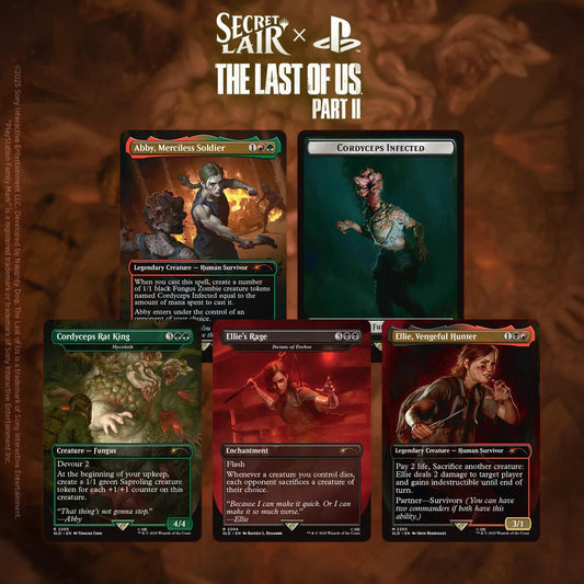 Magic the Gathering Secret Lair x The Last of Us Part II (Non-Foil Edition)